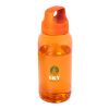 Bidón de plástico reciclado de 500&nbsp;ml "Bebo" Naranja