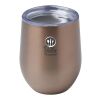 Taza con aislamiento de cobre de 350 ml de acero inóxidable reciclado con certificado RCS "Corzo" Estándar | Bronce | sin montaje de publicidad | no disponible | no disponible