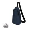 Bolsa bandolera de rPET Renew AWARE™ azul marino | sin montaje de publicidad | no disponible | no disponible