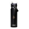 Botella de 750 ml de acero inoxidable con pajita abatible "Camelbak® Thrive Flip VSS" Estándar | Negro intenso | sin montaje de publicidad | no disponible | no disponible