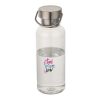Botella de agua Thor de 600 ml, fabricada con RPET reciclado de RCS blanco