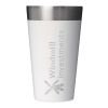 Vaso de acero inoxidable aislado Stanley Stacking 470 ml blanco