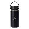 Vaso térmico de acero inoxidable Hydro Flask de boca ancha, 473 ml, con tapa Flex Sip™ Negro intenso