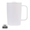 Taza reciclada RCS de Aviana™ Rowan de 450 ml blanco | sin montaje de publicidad | no disponible | no disponible
