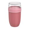 Fiambrera con aislamiento de 750+300&nbsp;ml "Mepal Ellipse" Estándar | Mauve | sin montaje de publicidad | no disponible | no disponible