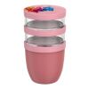 Fiambrera con aislamiento con 3 piezas de 500 ml + 2 × 200&nbsp;ml "Mepal Ellipse" Rosa