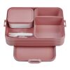 Fiambrera grande Take a Break de Mepal, modelo Bento, 1500 ml Rosa