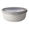 Mepal Cirqula, recipiente con varios compartimentos, 750 ml blanco
