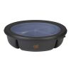 Cuenco para bento Cirqula de Mepal (250+250+500 ml) Negro intenso