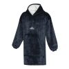 Manta con capucha GRS "Denali" Azul oscuro | sin montaje de publicidad | no disponible | no disponible | no disponible