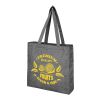 Bolsa Tote de algodón reciclado de 210 g/m² con refuerzos "Pheebs" Estándar | Negro | sin montaje de publicidad | no disponible | no disponible | no disponible
