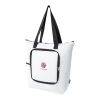 Bolsa Tote nevera plegable de RPET de 15 litros "EcoFold" Estándar | blanco | sin montaje de publicidad | no disponible | no disponible | no disponible