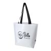 Bolsa Tote gran tamaño de 30l de material reciclado GRS con doble laminado "Duo" Estándar | Blanco | sin montaje de publicidad | no disponible | no disponible