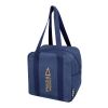 Bolsa nevera de 5l con material reciclado GRS "Recanvas" Azul profundo