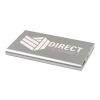 Batería externa de aluminio 4000&nbsp;mAh "Pep" Estándar | Plata | sin montaje de publicidad | no disponible | no disponible