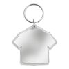 Llavero en forma de camiseta transparente | sin montaje de publicidad | no disponible | no disponible