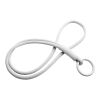 Lanyard con tubo elástico "Tubyard" Blanco | sin montaje de publicidad | no disponible | no disponible