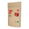 MyKit Primeros Auxilios en bolsa de papel Marrón Kraft | no disponible | Impresión Digital | parte frontal | 100 mm x 120 mm