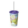 Vaso de pared doble de 350 ml Brite-Americano® Morado | sin montaje de publicidad | no disponible | no disponible