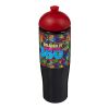 Bidón deportivo con Tapa Dome de 700 ml H2O Tempo® Negro intenso-Rojo | sin montaje de publicidad | no disponible | no disponible