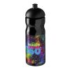 Bidón deportivo con Tapa Dome de 650 ml H2O Base® Negro | sin montaje de publicidad | no disponible | no disponible
