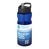 Bidón deportivo con boquilla de 650 ml "H2O Eco" Azul-Negro intenso | sin montaje de publicidad | no disponible | no disponible