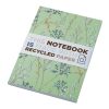 Libreta A5 de tapa blanda con 100 hojas de papel reciclado "Novella Austen" Verde