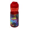 Bidón deportivo de 650 ml con tapa Flip "H2O Active® Base Tritan™" Rojo-Rojo | sin montaje de publicidad | no disponible | no disponible