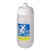 Bidón deportivo de 500&nbsp;ml "HydroFlex™ Clear" Blanco-Transparente escarchado | sin montaje de publicidad | no disponible | no disponible