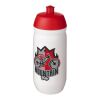 Bidón deportivo de 500 ml "HydroFlex™" Rojo-Blanco transparente | sin montaje de publicidad | no disponible | no disponible
