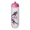 Bidón deportivo de 750 ml "HydroFlex™ Clear" Rosa-Transparente escarchado | sin montaje de publicidad | no disponible | no disponible