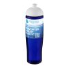 Bidón deportivo con tapa Dome de 700 ml "H2O Active® Eco Tempo" Blanco-Azul | sin montaje de publicidad | no disponible | no disponible