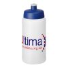 Bidón deportivo con tapa de 500 ml "Baseline® Plus" Blanco-Azul | sin montaje de publicidad | no disponible | no disponible