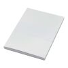 Libreta A5 de tapa blanda con 100 hojas de papel reciclado "Novella Austen" Blanco | sin montaje de publicidad | no disponible | no disponible
