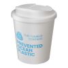 Vaso Americano® Espresso POP 250 ml con tapa antiderrame Blanco | sin montaje de publicidad | no disponible | no disponible