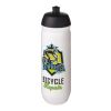 Bidón deportivo de 750 ml "HydroFlex™" Negro intenso-Blanco