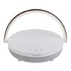 Altavoz Bluetooth® 4 en 1 de 10 W con luz LED y base de carga inalámbrica "Prixton" Estándar | blanco | sin montaje de publicidad | no disponible | no disponible