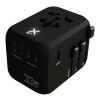 Adaptador universal de viaje SCX.design T16 Negro