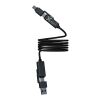 Cable de carga de silicona magnético de 100&nbsp;W "SCX.design C59" Estándar | Negro intenso | sin montaje de publicidad | no disponible | no disponible