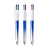 BIC® 4 Colours® Bicolor azul/ plata