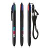 BIC® 4 Colours® ECO + lanyard Negro intenso