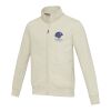 Sudadera con cremallera completa de material reciclado unisex "Galena" Oatmeal | XXS