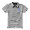Polo de manga corta "Markham" Mezcla de grises | S