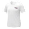 Camiseta Cool fit de manga corta para mujer "Kratos" Blanco | 4XL