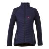 Chaqueta aislante híbrida para mujer "Banff" Estándar | Azul marino | S | sin montaje de publicidad | no disponible | no disponible | no disponible