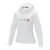 Sudadera anorak con capucha con media cremallera para mujer "Sayan" Estándar | Blanco | XL | sin montaje de publicidad | no disponible | no disponible | no disponible