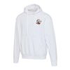 Sudadera oversize con capucha unisex orgánica con certificado OCS de 280 g/m2 "Boris" Estándar | Blanco | XXS | sin montaje de publicidad | no disponible | no disponible | no disponible
