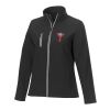 Chaqueta softshell reciclada GRS para mujer de Orion Negro intenso | XS