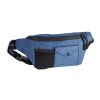 MUZEUL. Riñonera 300D Azul | sin montaje de publicidad