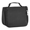 WILLIS. Neceser de microfibra con varios compartimentos interiores Negro | sin montaje de publicidad